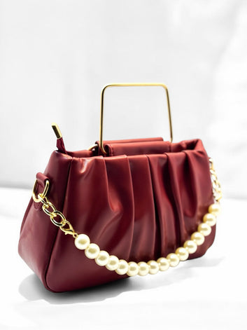 Laxuria Chunat Bag.(fresh red)