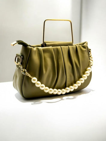 Laxuria Chunat Bag.(Lime)