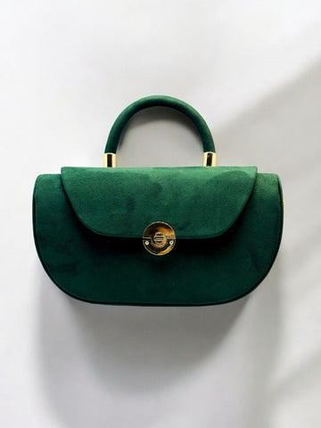 Laxuria Velvet.(olive green)