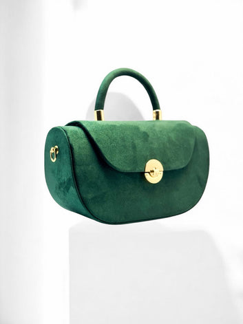 Laxuria Velvet.(olive green)